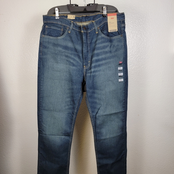 Levi's Other - Levi's 514 Straight Fit Stretch Jeans Size 38W X 32L